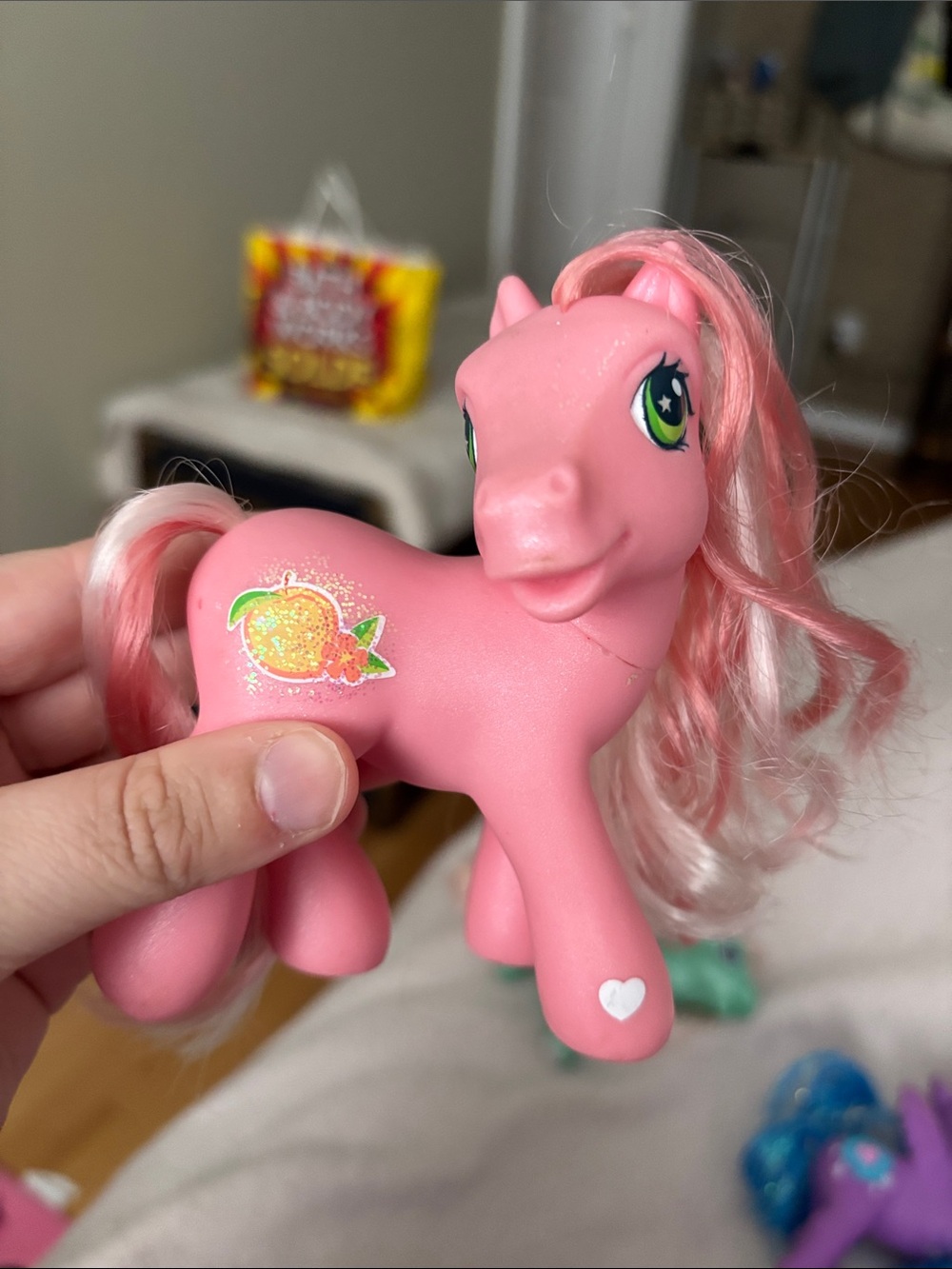 Pink Fruit Cutie Pony Toy - Kids Plush Figure